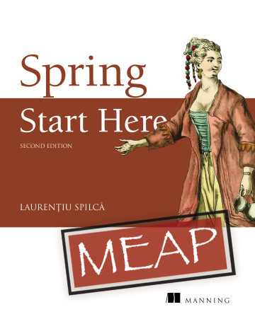 Cover of Spring Start Here, Second Edition